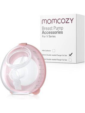 Momcozy Pink Breast Pump Milk Collector - V Series Accessory